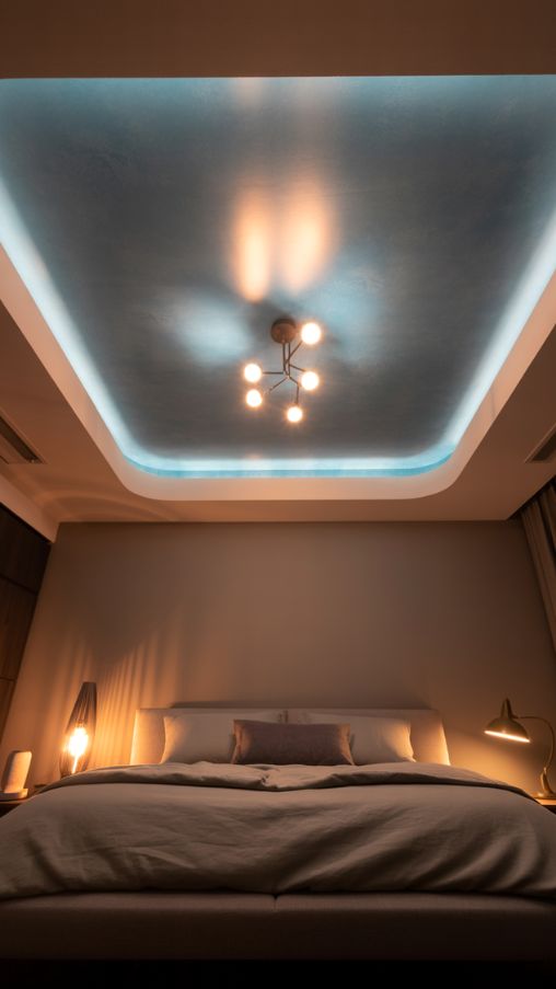 Incorporating Lighting with Your Tray Ceiling Paint