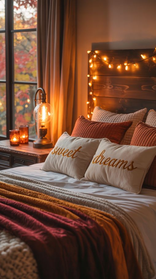 Lighting sets the mood in your bedroom