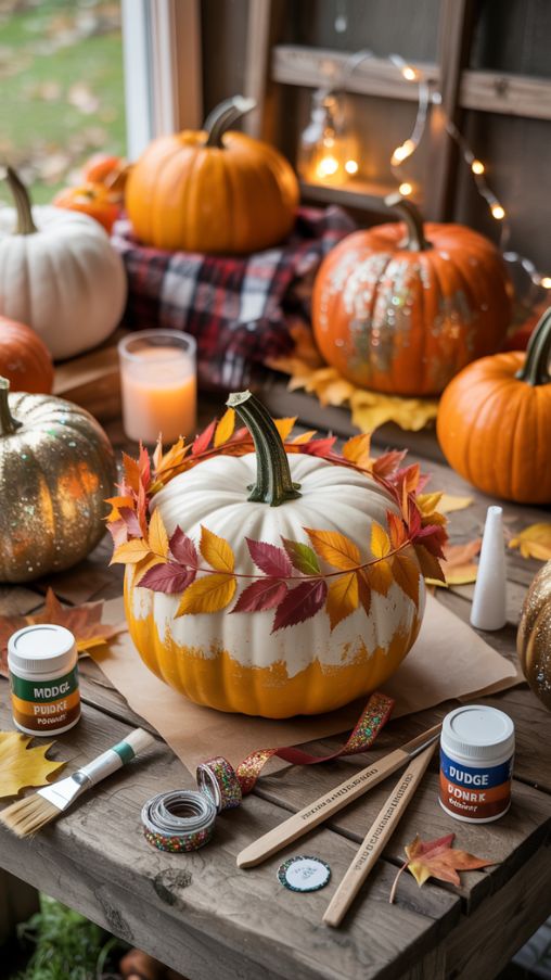 No-Carve Pumpkin Decorating Ideas