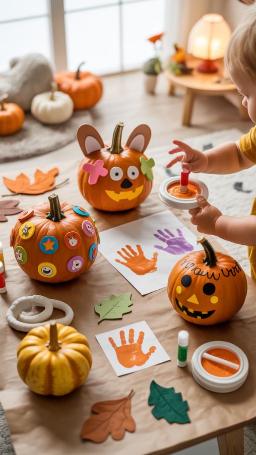 Pumpkin Decorating Ideas for Toddlers