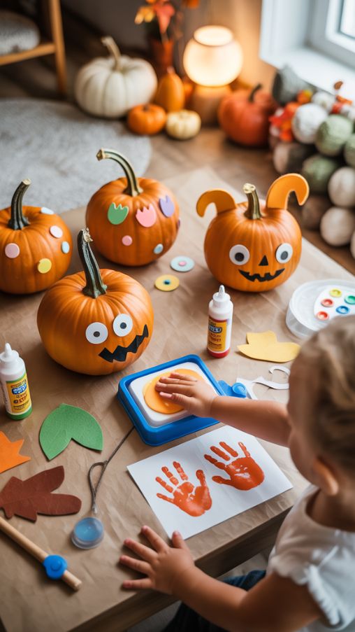 Pumpkin Decorating Ideas for Toddlers