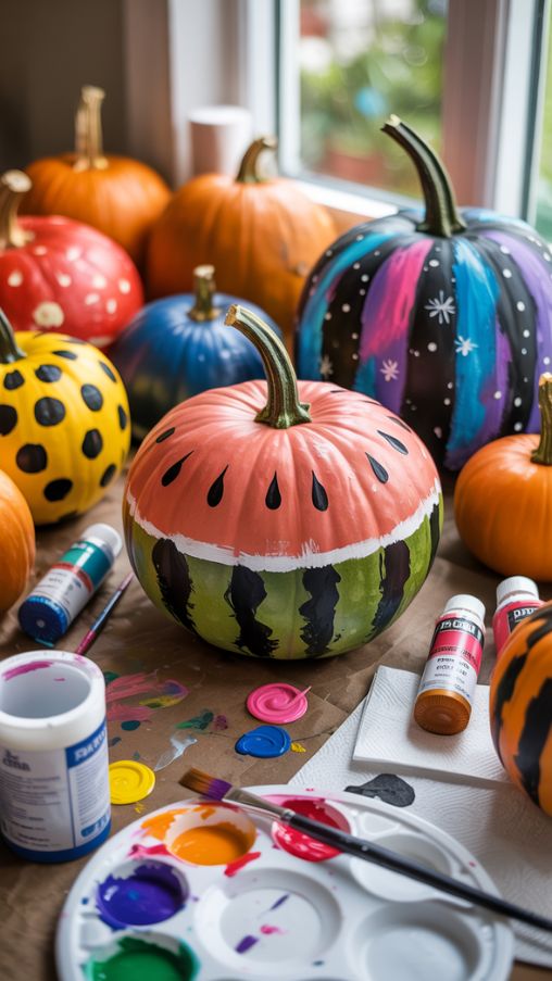 Pumpkin Painting Ideas That Pop