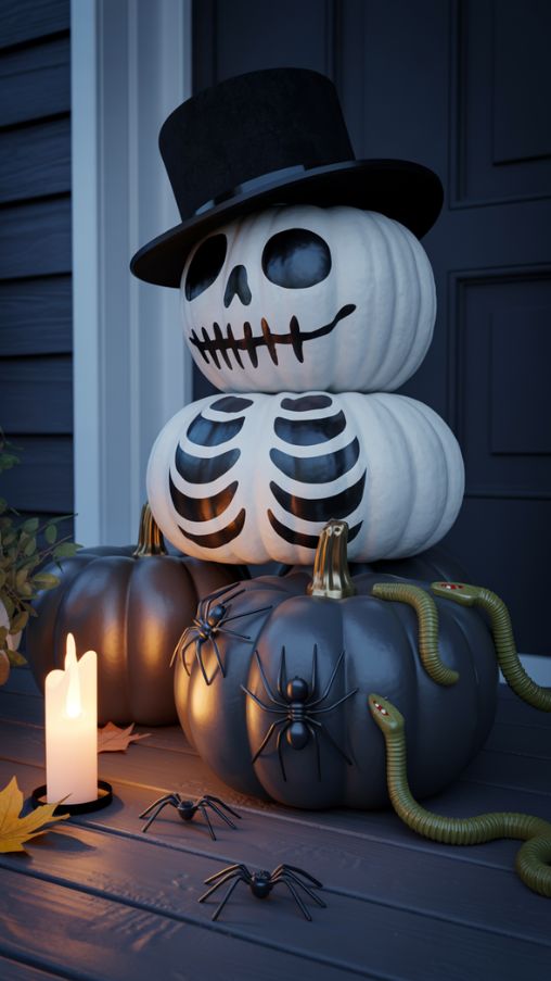 Scary Pumpkin Decorating Ideas for Halloween