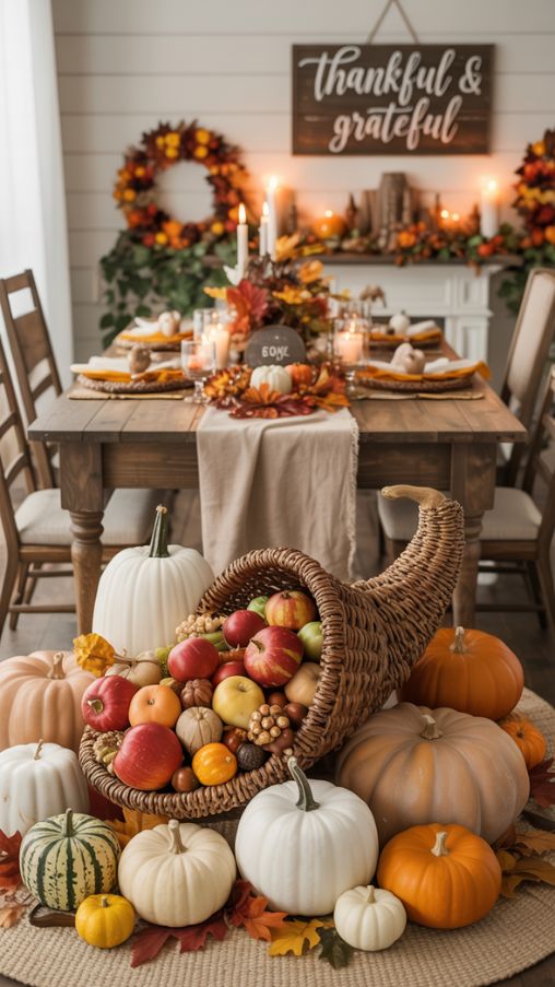 Classic Thanksgiving Decorations to Start With