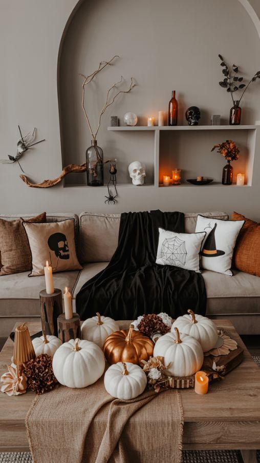 Combining Aesthetic and Spooky Themes