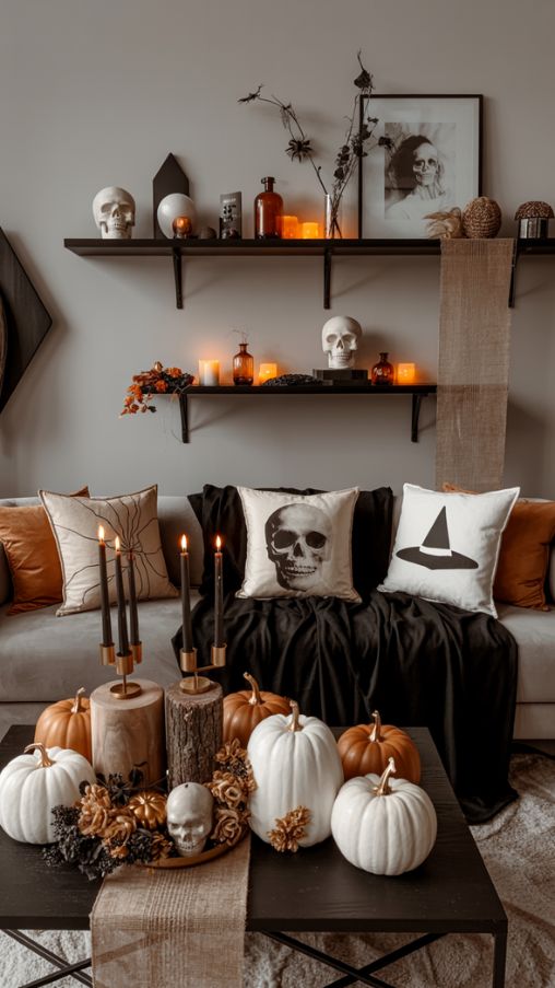Combining Aesthetic and Spooky Themes