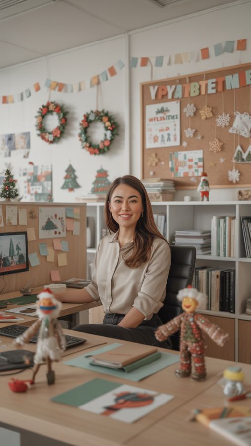 DIY Office Christmas Decor Ideas