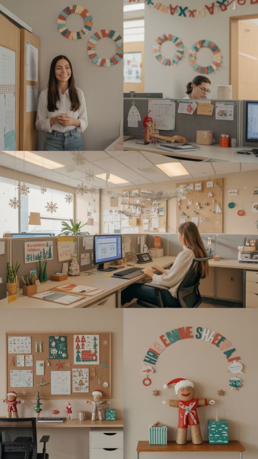 DIY Office Christmas Decor Ideas