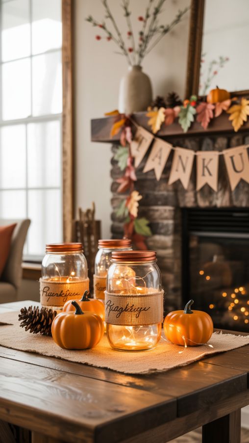 DIY Thanksgiving Decorations on a Budget