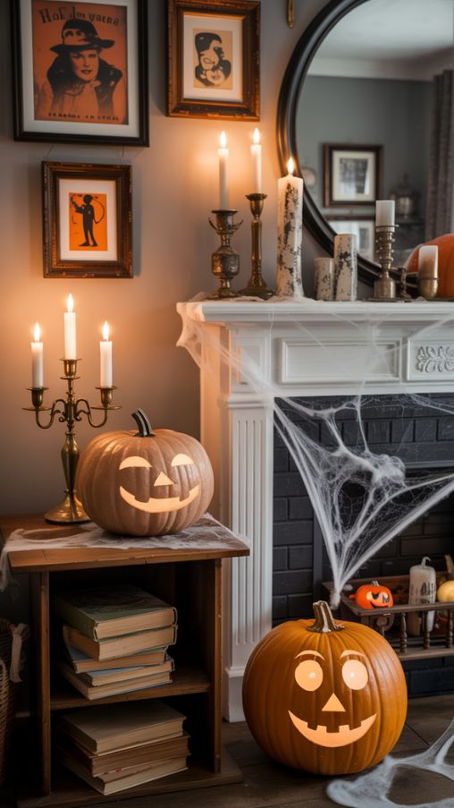 DIY Vintage Halloween Decor Projects