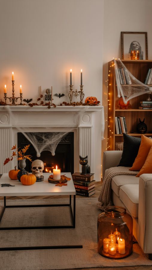 Halloween Décor for the Living Room
