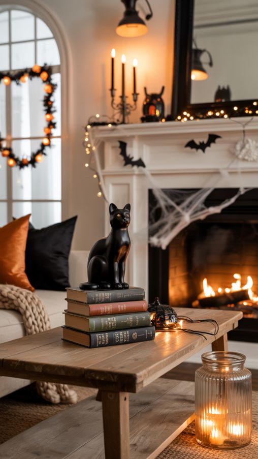 Halloween Décor for the Living Room