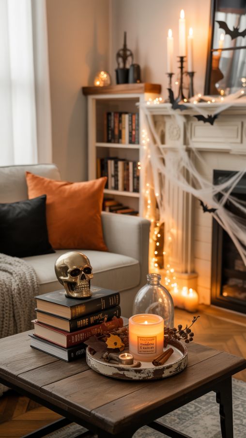 Halloween Décor for the Living Room