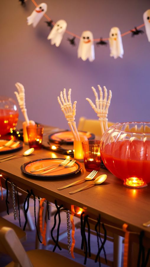 Halloween Party Decor Using Easy DIY Ideas
