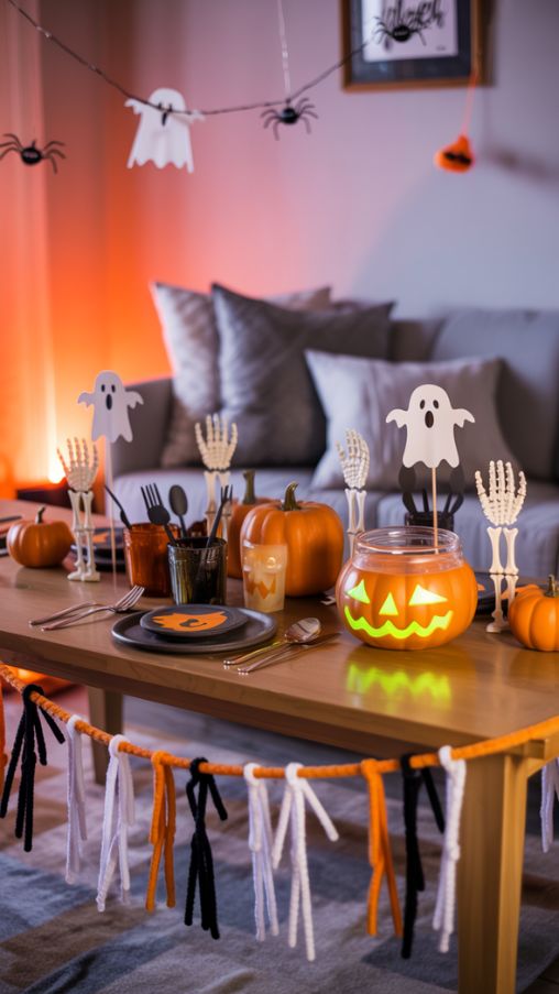 Halloween Party Decor Using Easy DIY Ideas