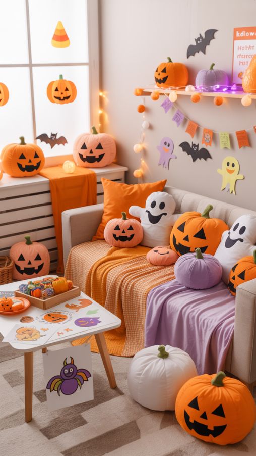 Kid-Friendly Halloween Home Décor Ideas