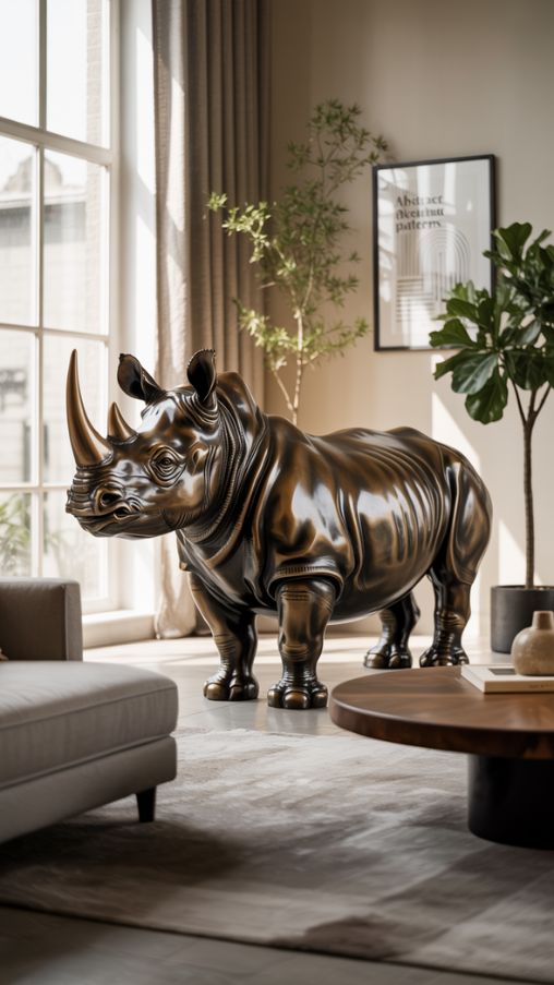 Large Animal Statues for Home Decor