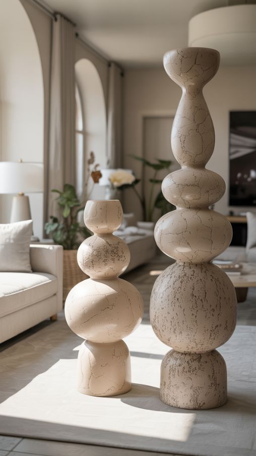 Large Floor Sculptures to Elevate Home