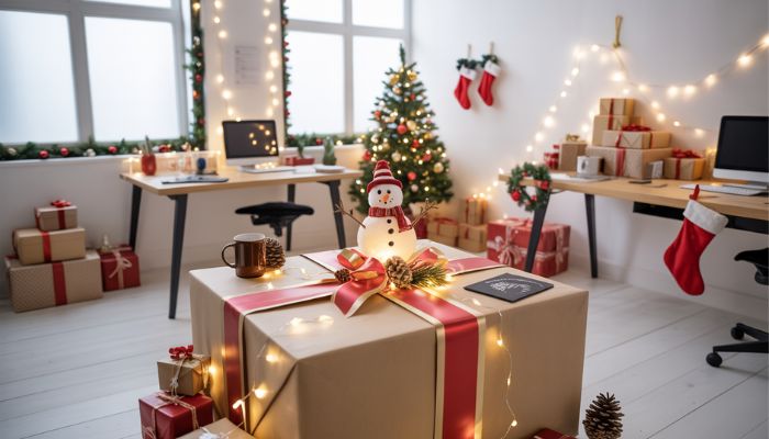 Office Christmas Decor Ideas