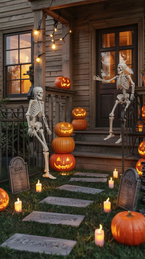 Outdoor Halloween Home Décor Ideas