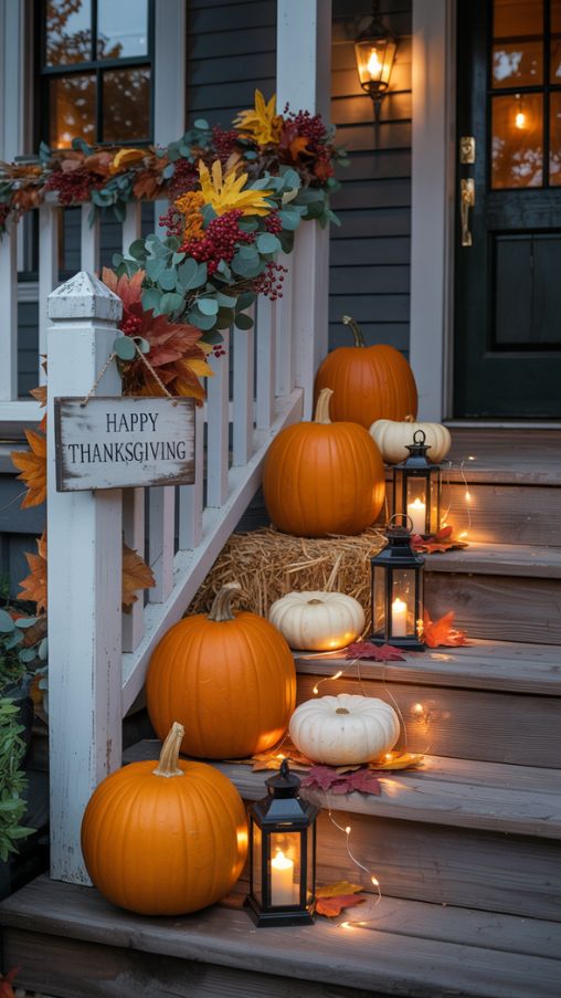 Outdoor Thanksgiving Decorations