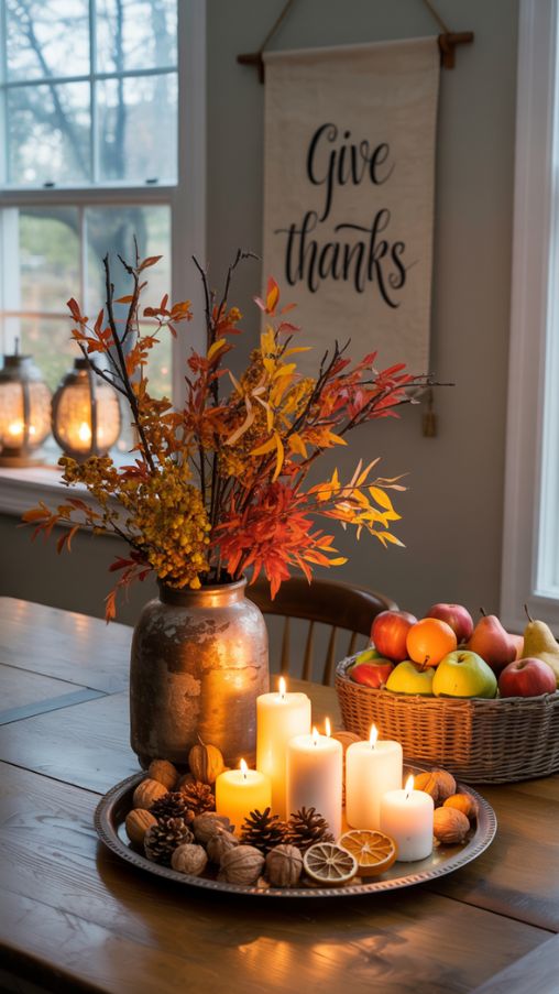 Quick and Easy Last-Minute Thanksgiving Decorations