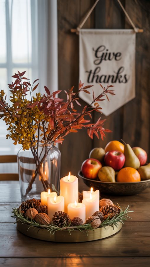 Quick and Easy Last-Minute Thanksgiving Decorations