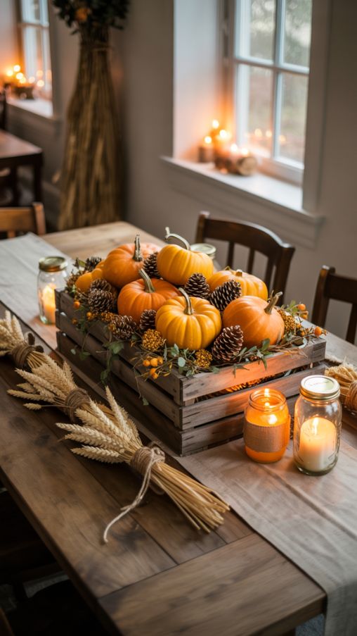 Rustic Thanksgiving Decoration Themes