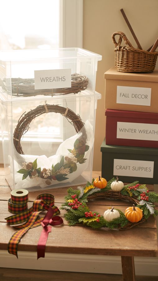 Seasonal Wreath Storage & Reuse Tips