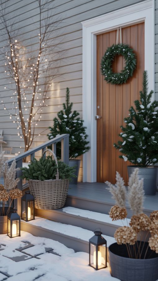 Simple Outdoor Christmas Decor