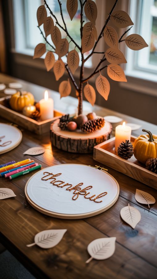 Thanksgiving DIY Crafts for Family and Guests