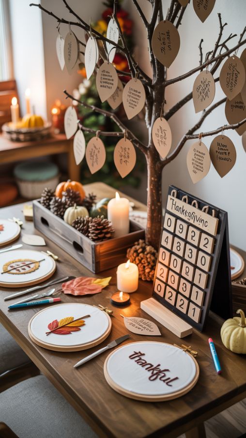 Thanksgiving DIY Crafts for Family and Guests