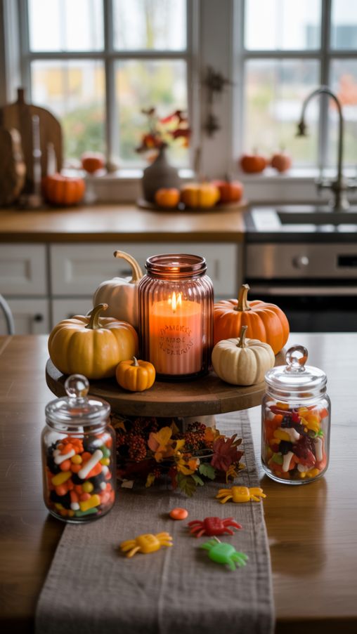 halloween decorations indoor kitchen