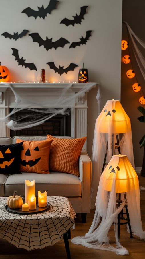 halloween decorations indoor living room