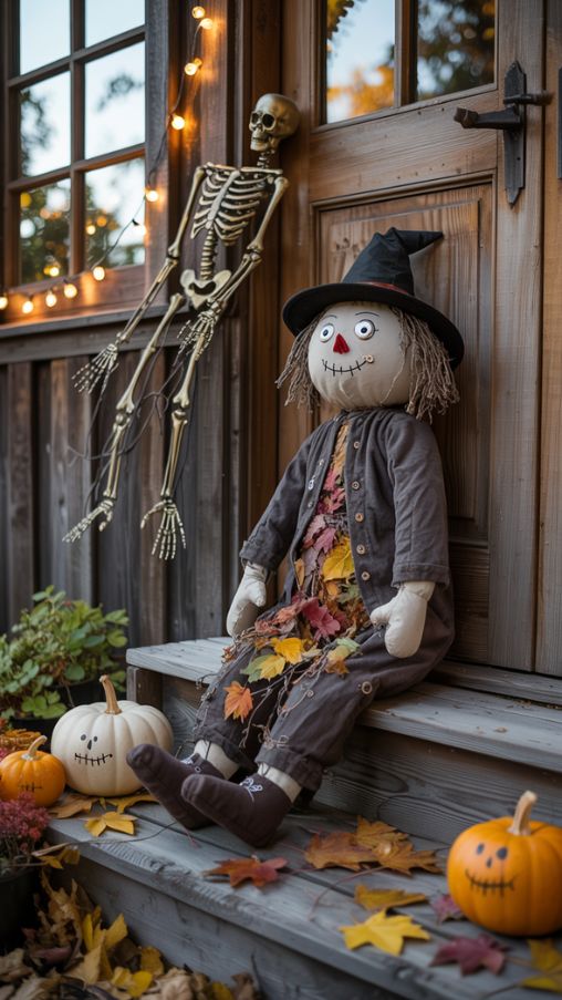 halloween porch decorations diy