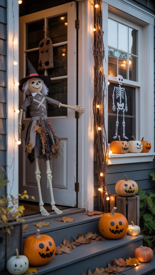 halloween porch decorations diy