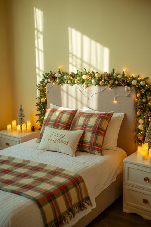 Apartment Christmas Bedroom Decor Ideas – Cozy and Festive Touches