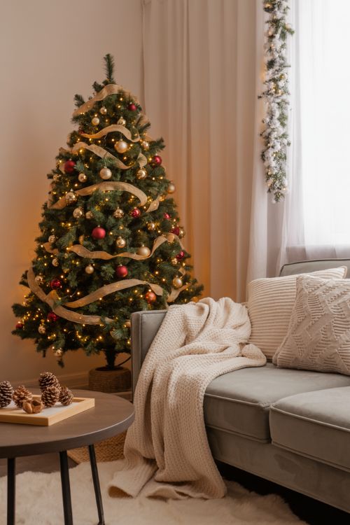 Apartment Christmas Decor Ideas – Cozy & Stylish Small Space Holiday Decorating
