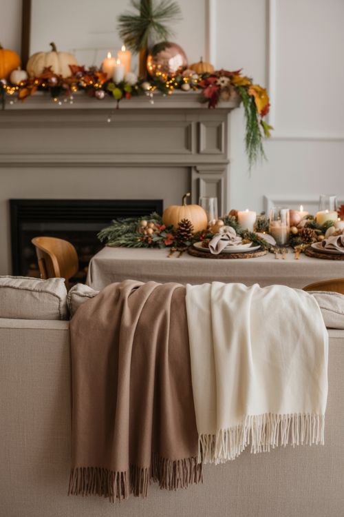 Choosing the Right Colors for Thanksgiving with Christmas Decor