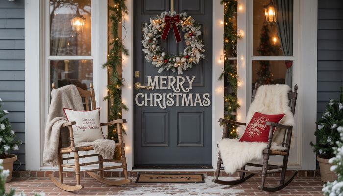 Christmas Front Porch Ideas