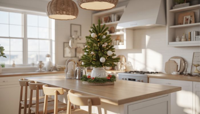 Christmas Kitchen Island Decor Ideas