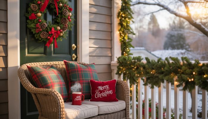Christmas Porch Decorating Ideas
