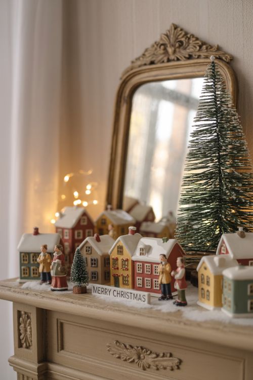 Christmas Shelf Decor Ideas for Small Spaces