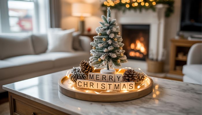Christmas Tray Decor Ideas