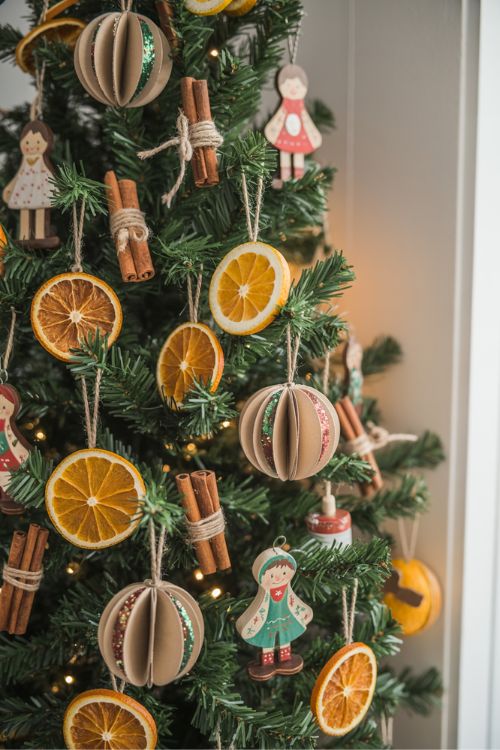 Christmas Tree Decorations Ideas with Seasonal DIY Additions