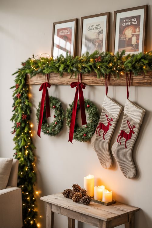 Christmas Wall Decorations Ideas for a Cozy Holiday Home