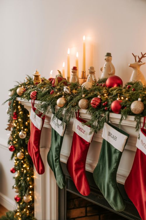 Classic Christmas Mantle Ideas for a Timeless Holiday Home