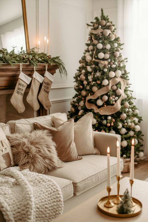 Core Elements of Neutral Christmas Living