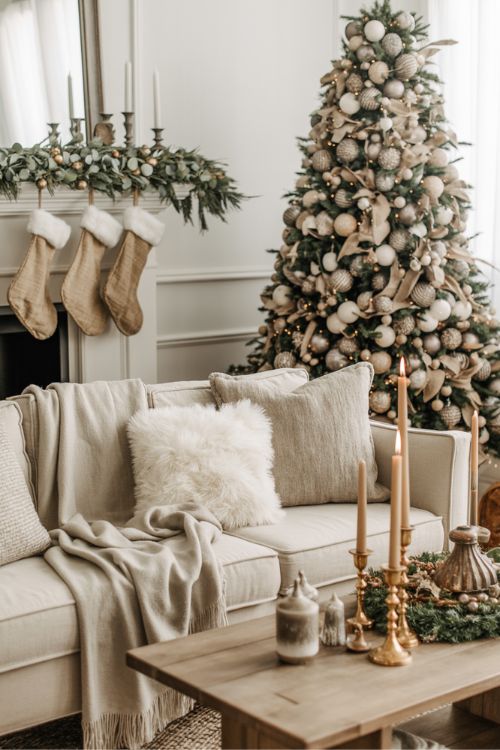 Core Elements of Neutral Christmas Living