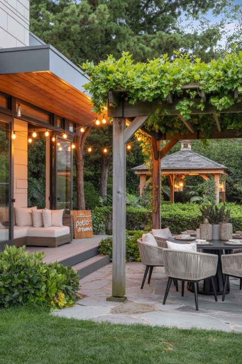 Covered Patio Ideas – Attached, Detached, Pergola, and Gazebo Designs